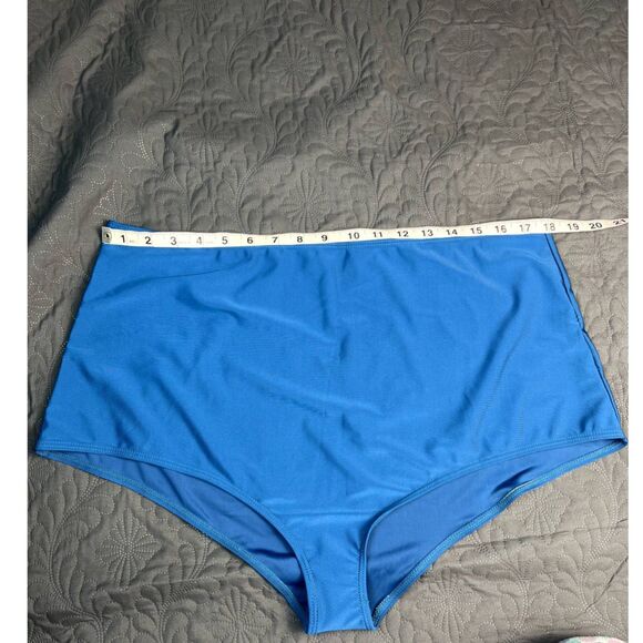 Daci Plus Size Tankini Flowy Top 2pc Tummy Control Swimwear Summer SZ 4XL:NWOT - Picture 7 of 12